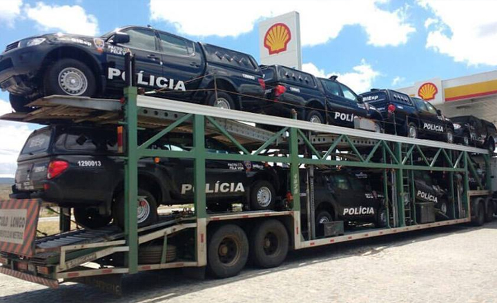 Batalhão Especializado de Caruaru recebe novas viaturas