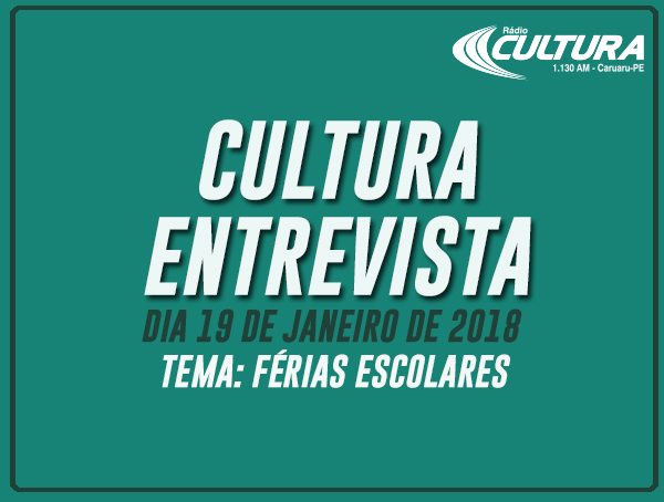CULTURA ENTREVISTA (19/01)