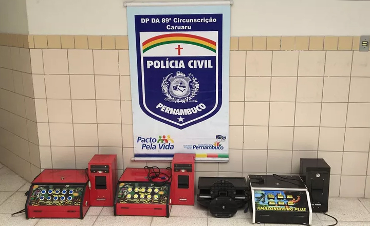 Polícia Civil identifica casa de jogos de azar em Caruaru