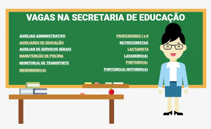 Edital de seleção da Secretaria de Educação de Caruaru é publicado