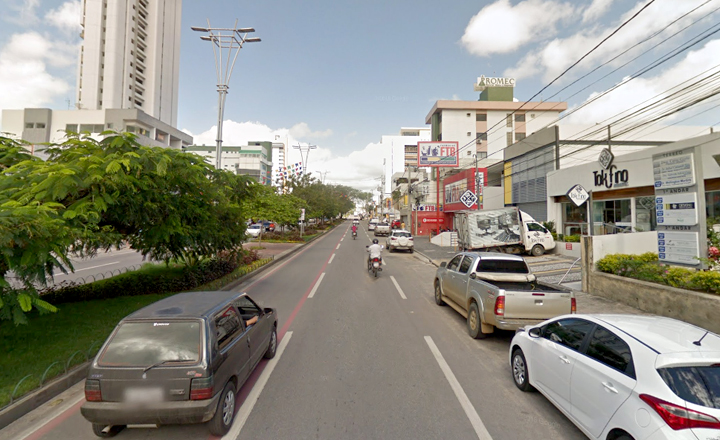 Vagas de estacionamento no centro de Caruaru são interditadas