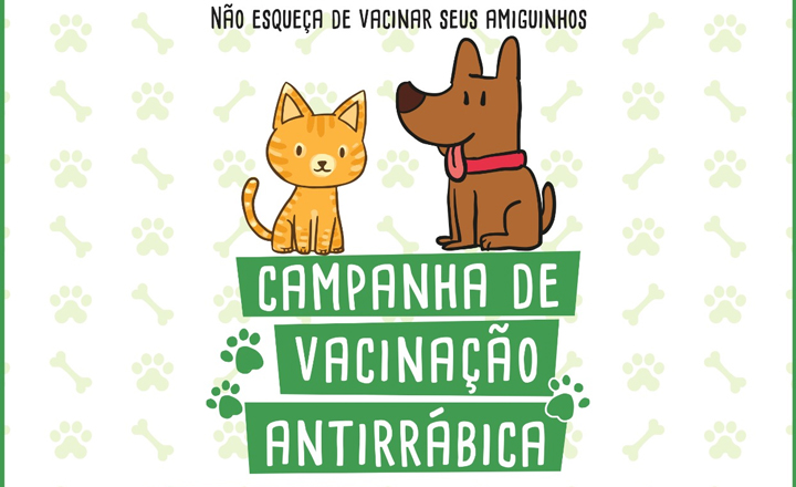 Campanha de Vacinação Antirrábica em Caruaru segue até esta terça-feira (30)