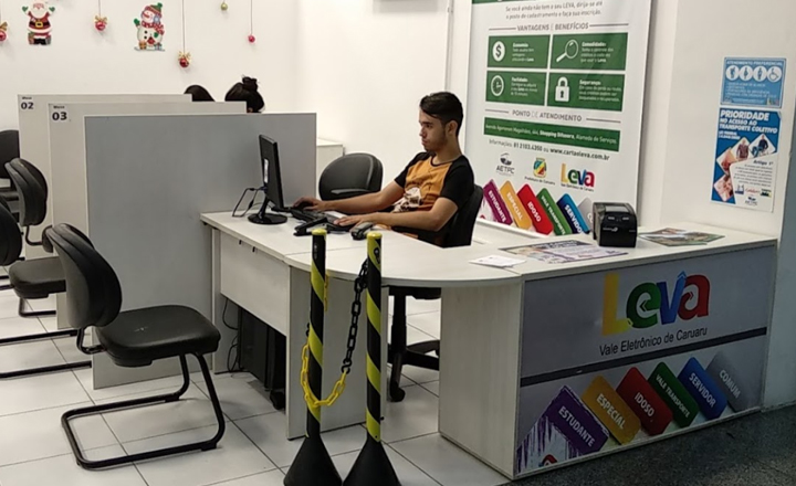 Recadastramento de cartões Leva tem início em Caruaru