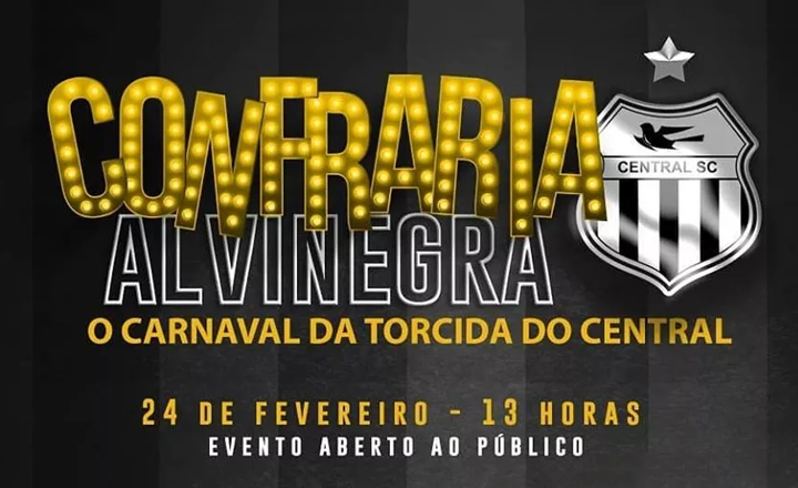 Torcida do Central prepara “Confraria Alvinegra”