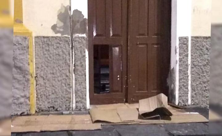 Igreja é alvo de ação criminosa em Caruaru
