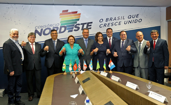 Governadores definem plano de trabalho do Consórcio Nordeste