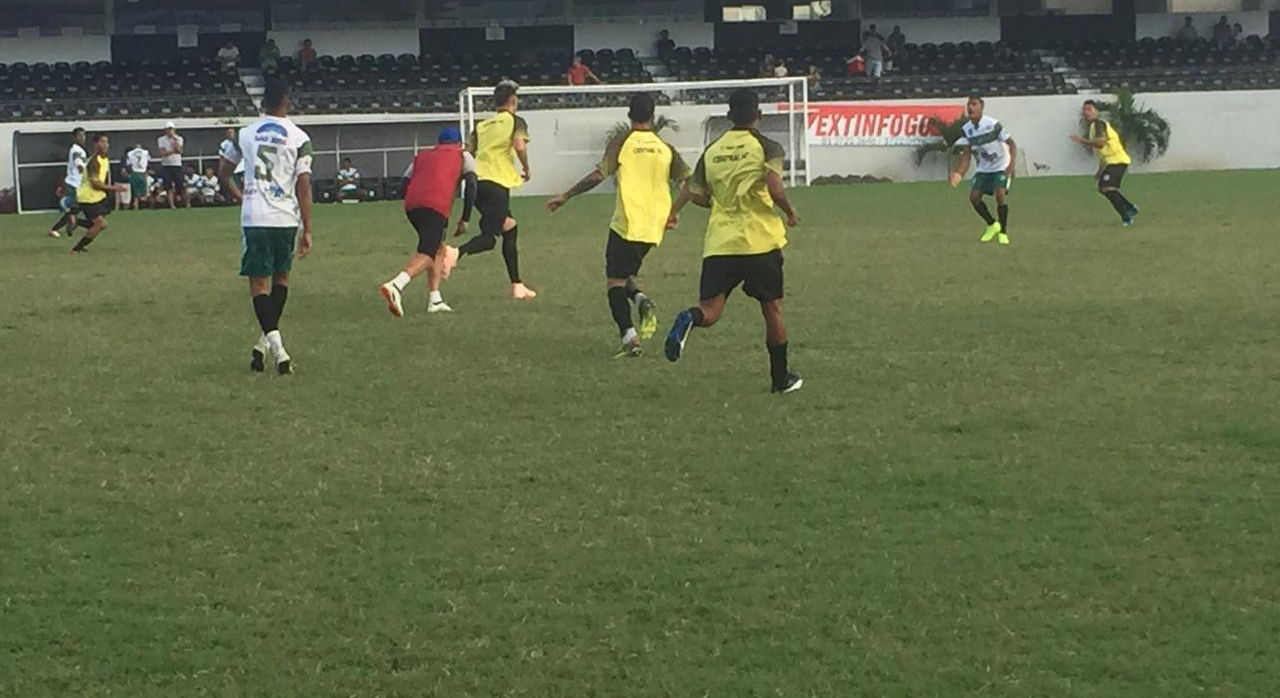Central dá início à preparação para jogo contra o Náutico