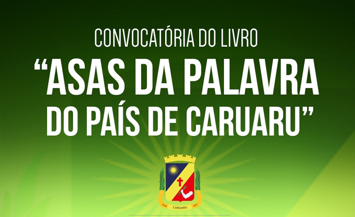 Fundação abre inscrições para livro “Asas da Palavra do País de Caruaru”