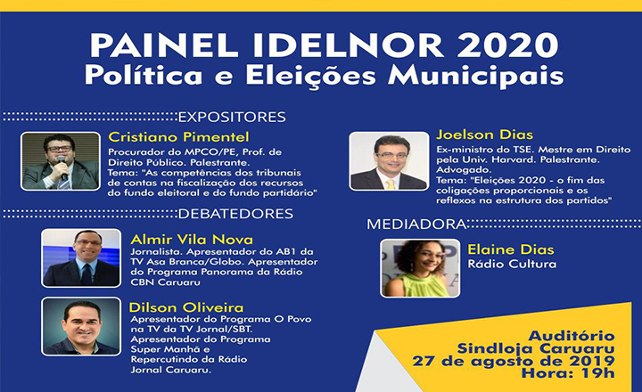 Caruaru inaugura Instituto de Direito Eleitoral nesta terça