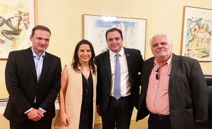 Raquel Lyra e Paulo Câmara discutem as necessidades do município de Caruaru