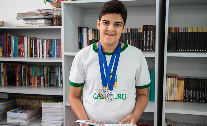 Estudante caruaruense é finalista da Olimpíada de Língua Portuguesa