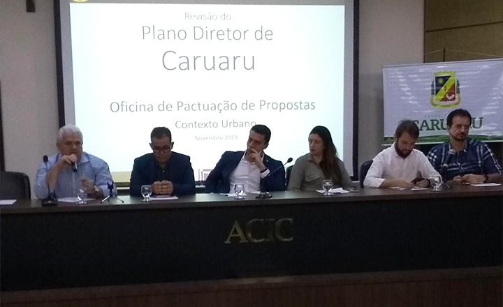 Reunião discute Plano Diretor de Caruaru