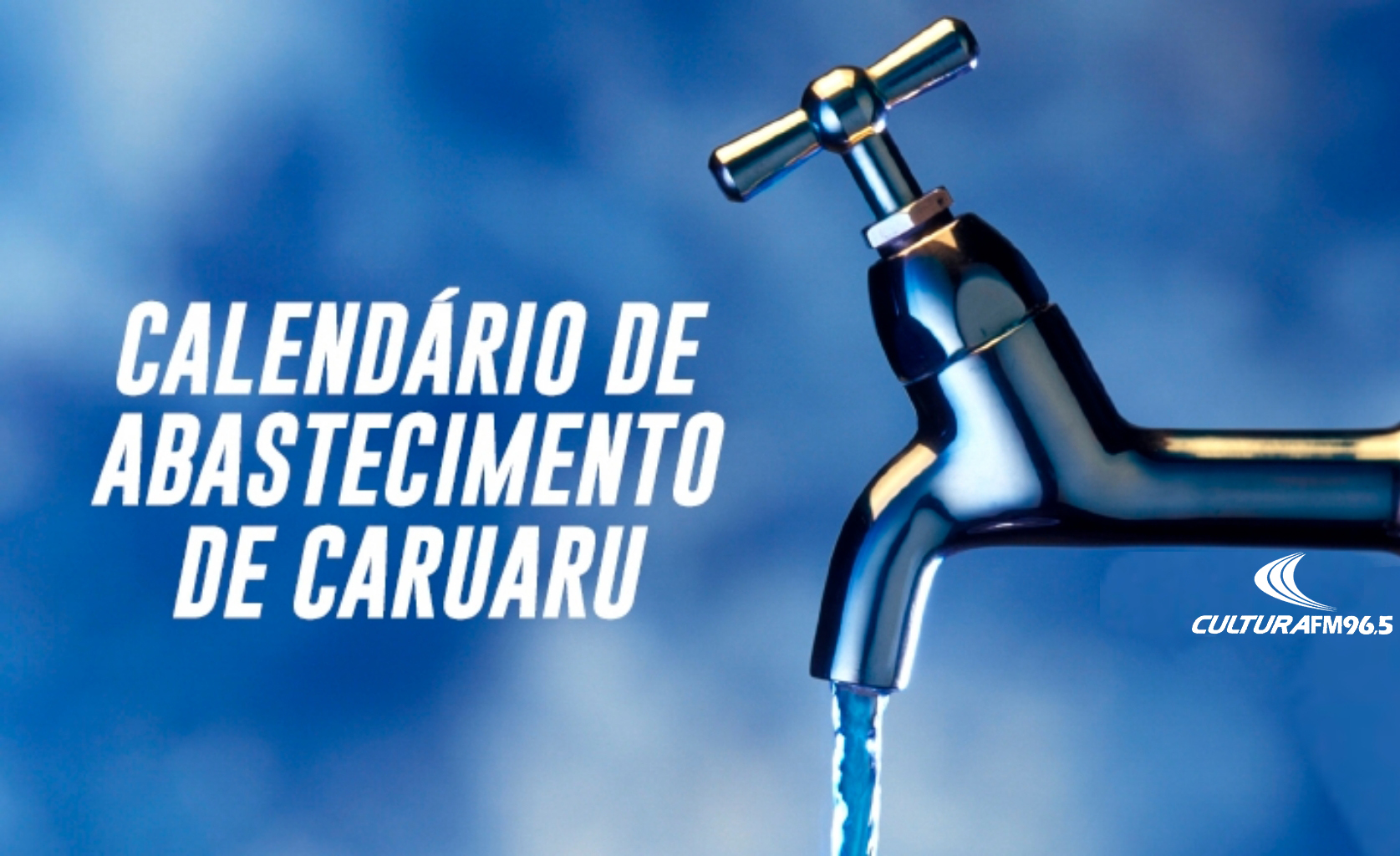 Calendário de abastecimento de Caruaru para o mês de novembro é divulgado