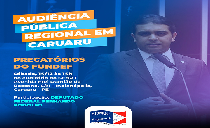 Audiência Pública debate recursos do Fundef em Caruaru