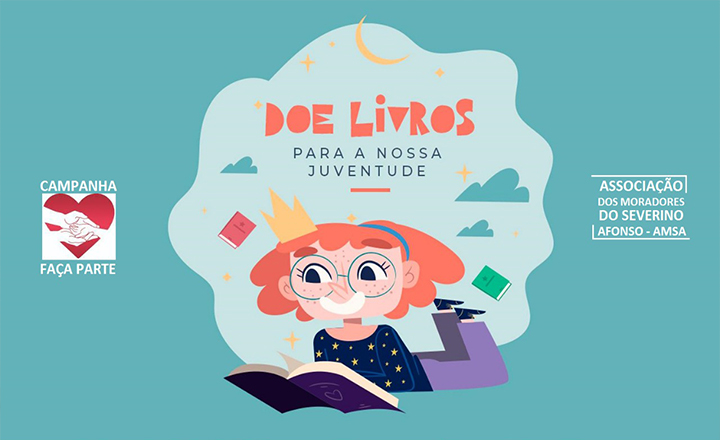 Campanha de doação de livros é realizada em Caruaru
