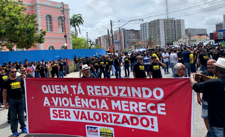 Policiais civis de Pernambuco decidem não parar durante Carnaval
