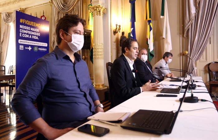 Governo do estado endurece medidas de isolamento social em cinco cidades da RMR