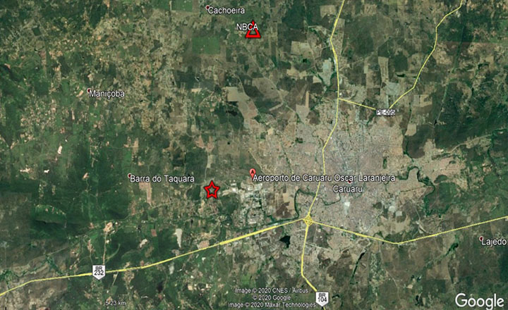 Dois tremores de terra são registrados na madrugada desta quinta (27) em Caruaru