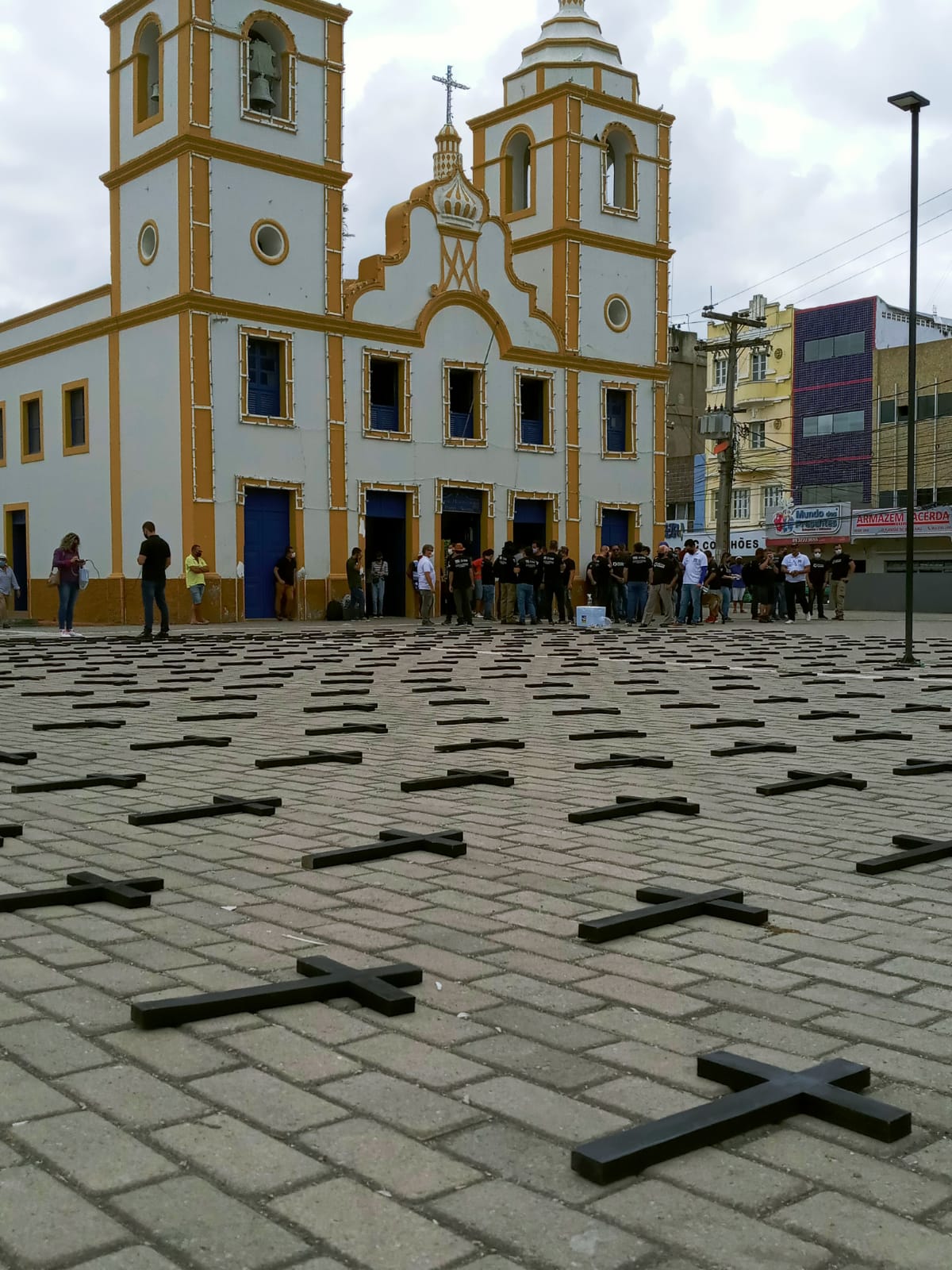 Sindicato dos Policiais Civis de Pernambuco realiza protesto em Caruaru