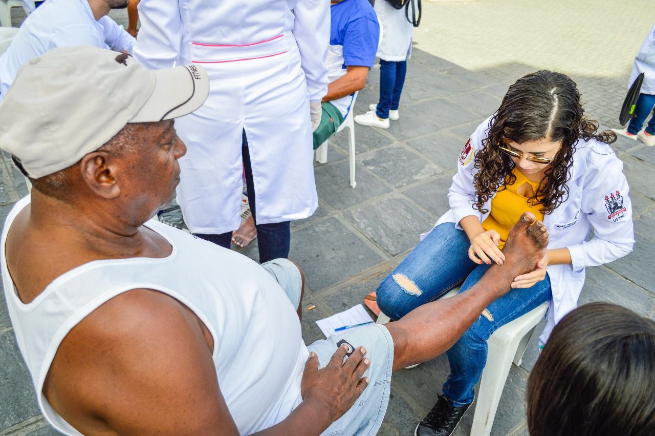 Caruaru realiza campanha Lava-pés para diabéticos