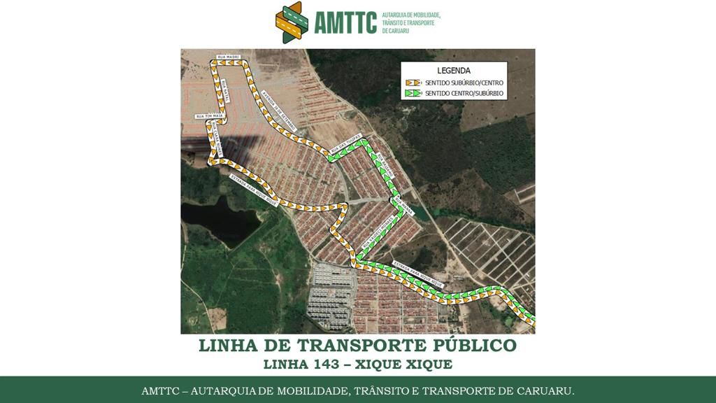 Residencial Xique-Xique em Caruaru ganha linha fixa de ônibus