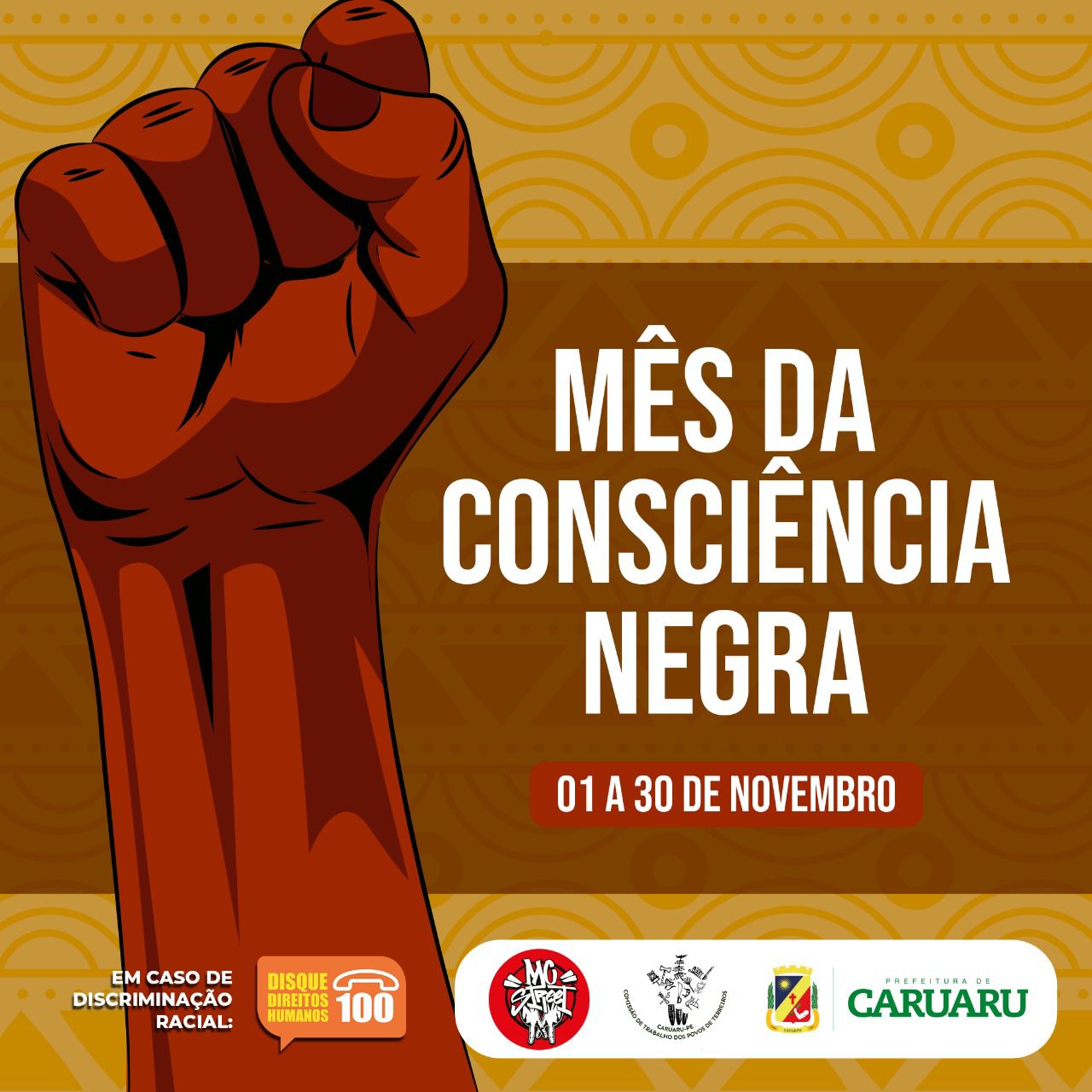 Caruaru dá início a programação do Mês da Consciência Negra