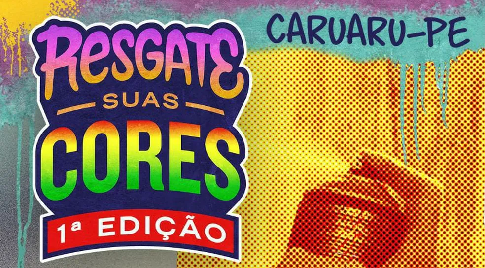Escola de Caruaru recebe 1° encontro de grafite no fim de semana