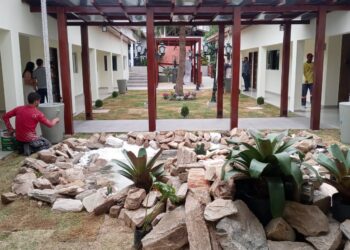 Lugar serve de apoio e comodidade para sacerdotes. (Imagem: Dido Montenegro)