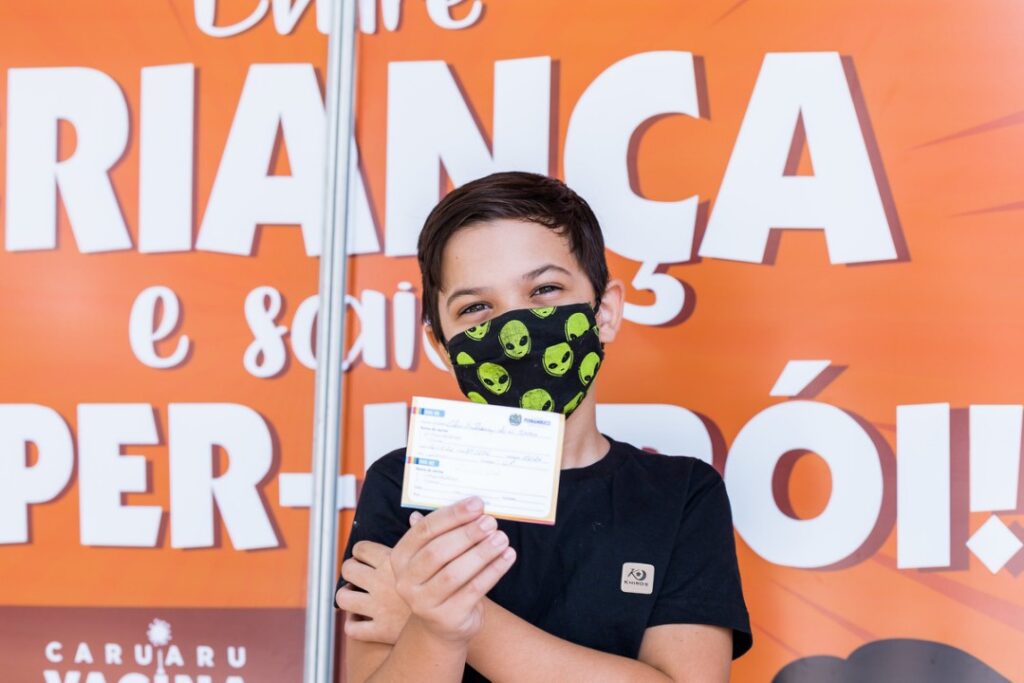 Vacina está disponível para a população na Via Parque. (Imagem: Prefeitura de Caruaru)