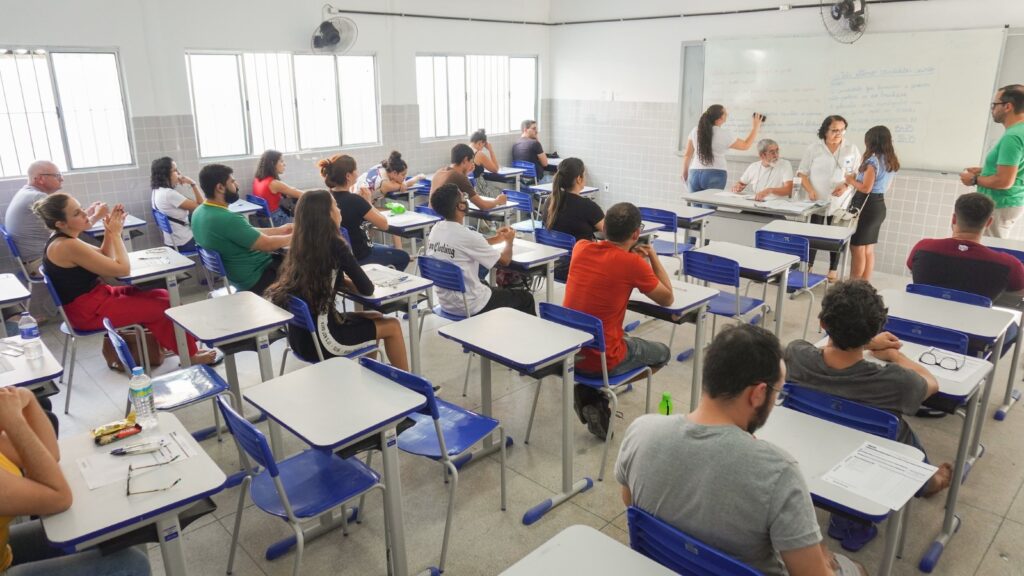 Foram 3.730 inscritos para os cargos de auditor fiscal e técnico fazendário. (Imagem: Felipe Correia)