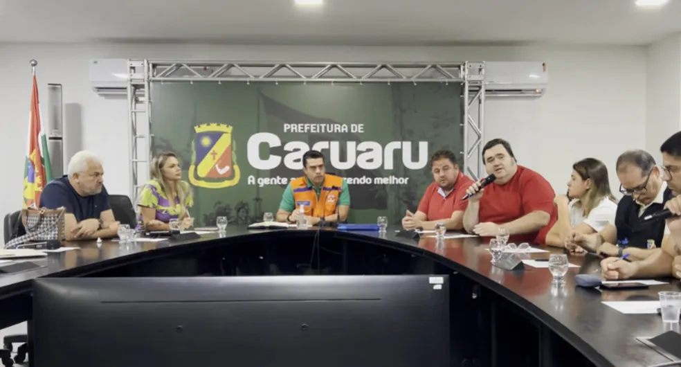 Decreto foi publicado no Diário Oficial deste domingo (19). (Imagem: Prefeitura de Caruaru)