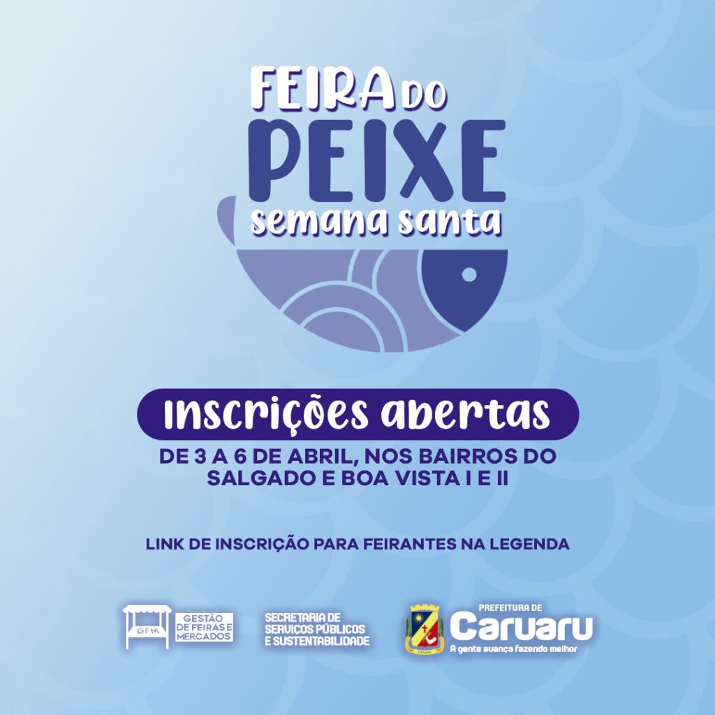 Feira ocorrerá entre os dias 3 e 6 de abril. (Imagem: Divulgação)