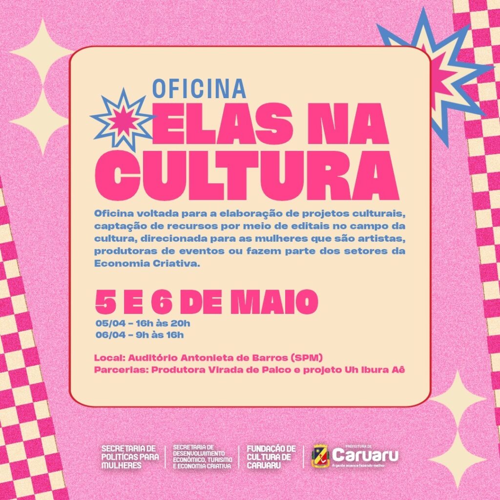 Iniciativa é voltada para artistas, produtoras de eventos ou que fazem parte de setores da economia criativa. (Imagem: Divulgação)