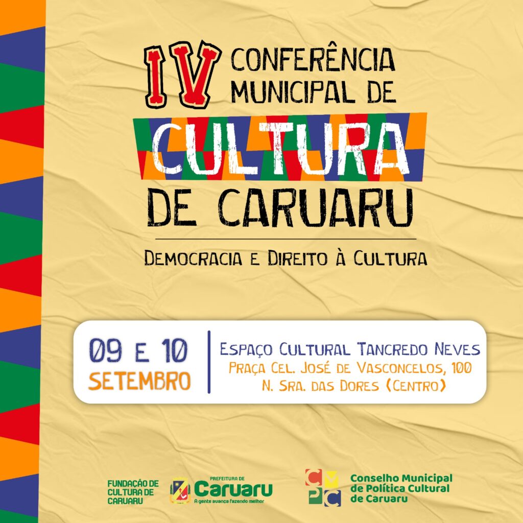Objetivo é ampliar o debate com a sociedade sobre o conceito de cultura como política (Imagem: Divulgação)
