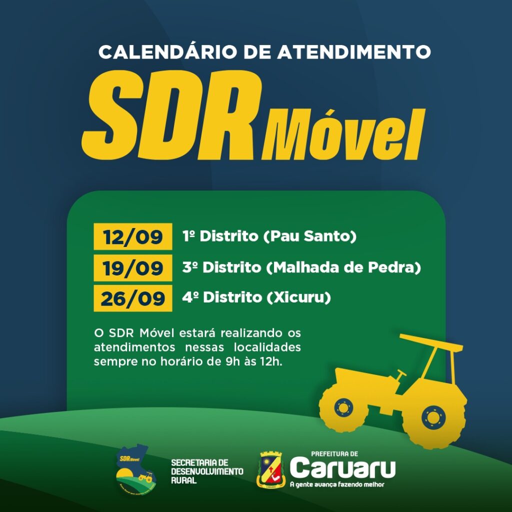 Os atendimentos começam às 9h e seguem até 12h (Imagem: Divulgação)