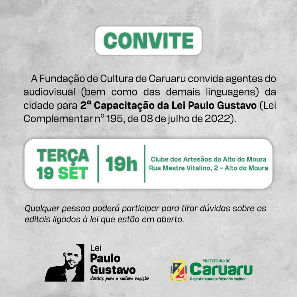 Objetivo é tirar dúvidas sobre os editais que estão abertos no município (Imagem: Divulgação)