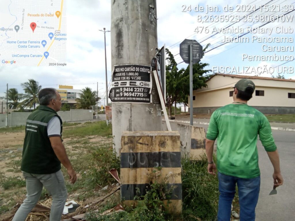 Outra ação visa a notificação de terrenos baldios (URB:  Divulgação)