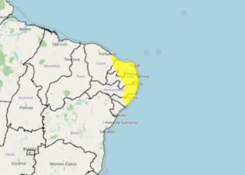 Inmet prevê chuva forte nesta quinta (07) 