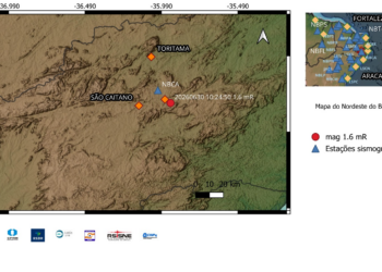 Novo tremor de terra é registrado em Caruaru