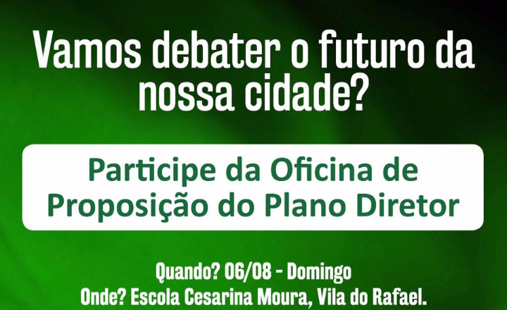 Oficina do Plano Diretor é realizada na Zona Rural de Caruaru