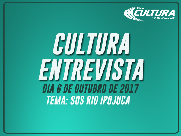 CULTURA ENTREVISTA (06/10): SOS Ipojuca