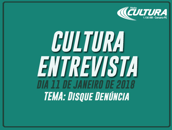 CULTURA ENTREVISTA (11/01)