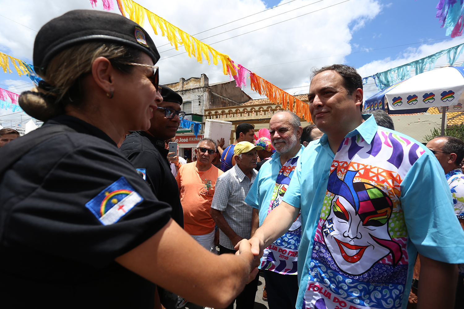 Governador Paulo Câmara Visita Carnaval do Interior do Estado