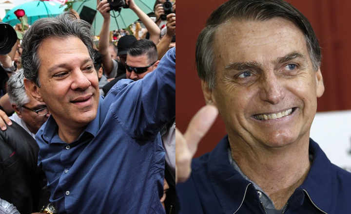 Candidatos à Presidência votam durante a manhã