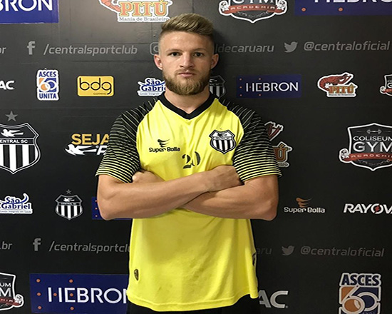 Volante Diogo Fogliato é oficializado como reforço do Central