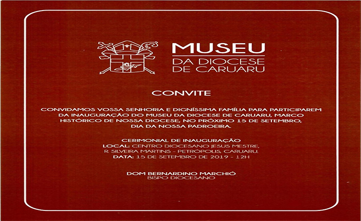 Diocese de Caruaru inaugura museu neste domingo (15)