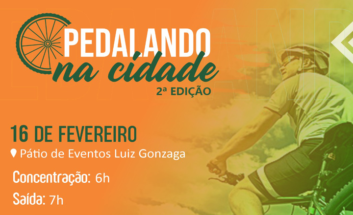 2º edição do Pedalando pela Cidade acontece neste domingo (16)