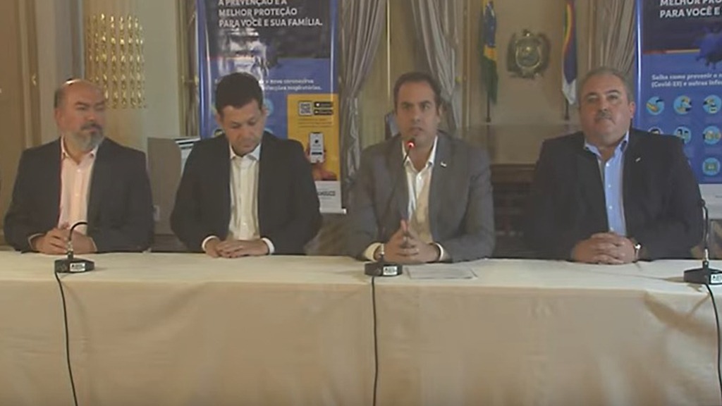 Para conter coronavírus, governo de PE determina fechamento de shoppings, bares, restaurantes e lanchonetes