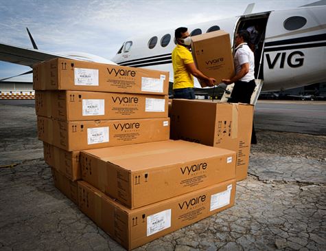 Pernambuco recebe respiradores apreendidos em São Paulo