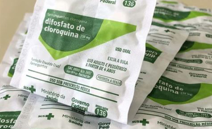 Ministério da Saúde inclui cloroquina em tratamento de casos leves da Covid-19